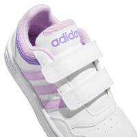 adidas Hoops Sneaker Kinder - wei&szlig;/rosa/lila - 32