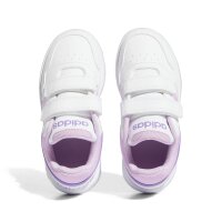 adidas Hoops Sneaker Kinder - weiß/rosa/lila - 34