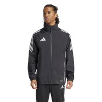 adidas Tiro 24 Regenjacke Herren - schwarz/weiß - M
