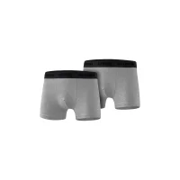 Erima 2-Pack Boxershorts Herren - grau melange