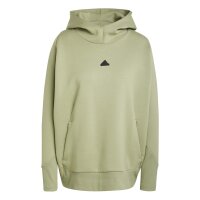 adidas Z.N.E. Hoodie Damen - khaki-M