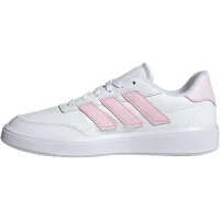 adidas Courtblock Sneaker Damen - weiß/rosa-39 1/3