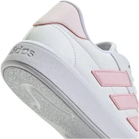 adidas Courtblock Sneaker Damen - weiß/rosa-39 1/3