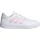 adidas Courtblock Sneaker Damen - weiß/rosa-40 2/3