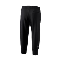 Erima 3/4 Sweathose mit Bündchen Damen - schwarz - 46