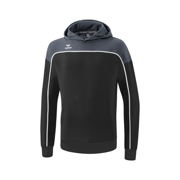 Erima Change by erima Kapuzensweat Kinder - black grey/slate grey