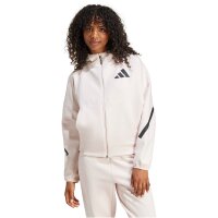 adidas Z.N.E. Full-Zip Hoodie Damen - rosa/schwarz-S