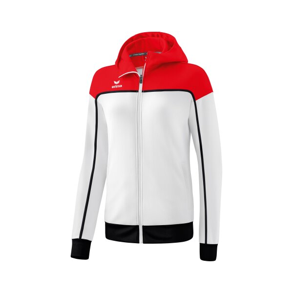 Erima Change by erima Trainingsjacke mit Kapuze Damen - weiß/rot/