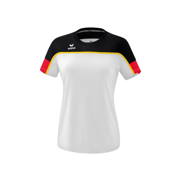 Erima Change by erima T-Shirt Damen - weiß/schwarz/rot - 38
