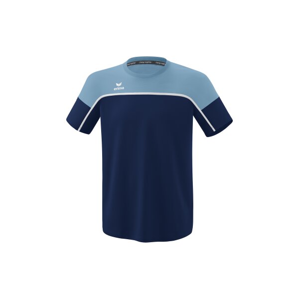 Erima Change by erima T-Shirt Herren - new navy/faded denim/weiß