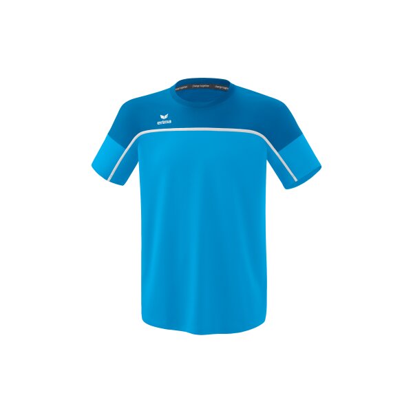 Erima Change by erima T-Shirt Herren - curacao/mykonos/weiß - 2XL