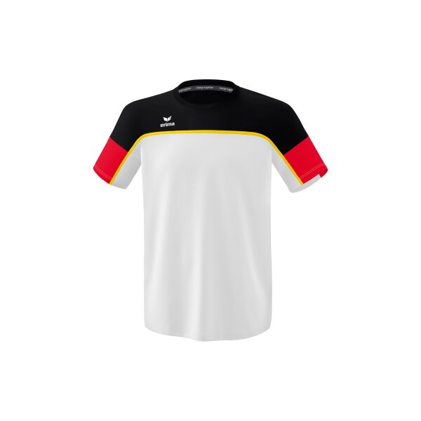 Erima Change by erima T-Shirt Herren - weiß/schwarz/rot - S