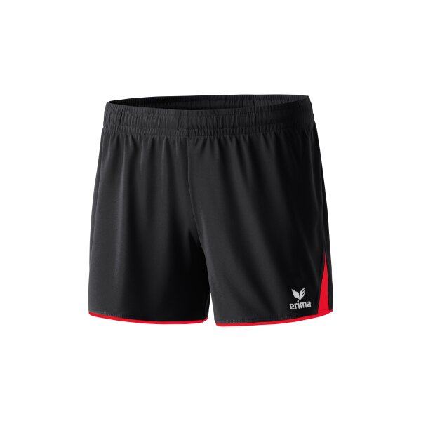 Erima Classic 5-C Shorts Damen - schwarz/rot - 48