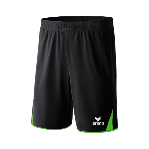 Erima Classic 5-C Shorts Herren - schwarz/green - L