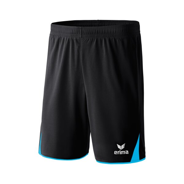 Erima Classic 5-C Shorts Herren - schwarz/curacao - 2XL