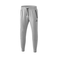 Erima Essential Sweathose Herren - hellgrau melange/schwarz - L