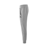 Erima Essential Sweathose Herren - hellgrau melange/schwarz - L
