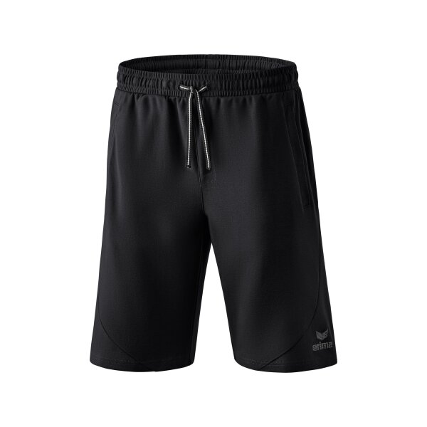 Erima Essential Sweatshorts Kinder - schwarz - 128