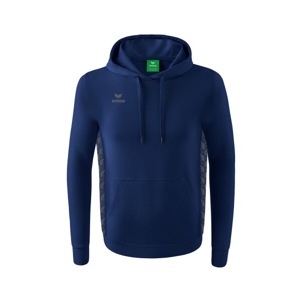 Erima Essential Team Kapuzensweat Herren - new navy/slate grey -