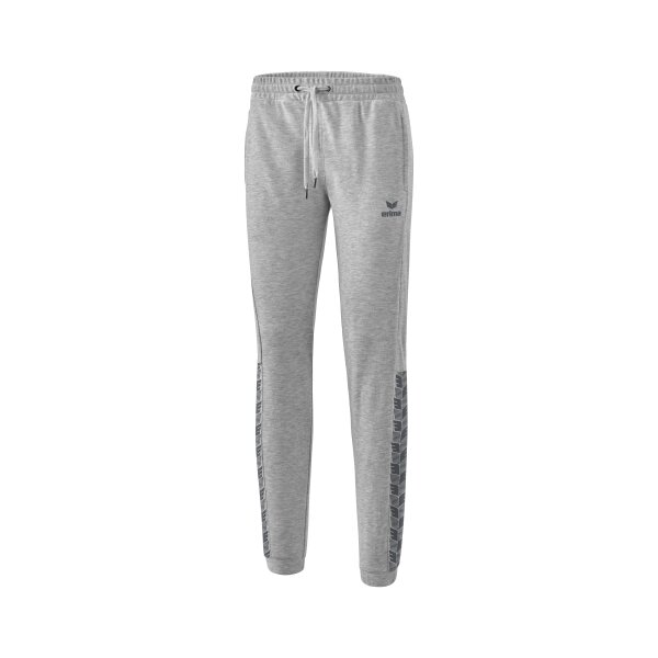 Erima Essential Team Sweathose Damen - hellgrau melange/slate gre