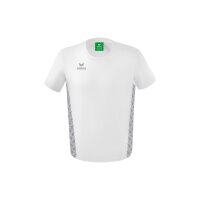 Erima Essential Team T-Shirt Kinder - wei&szlig;/monument grey - 164