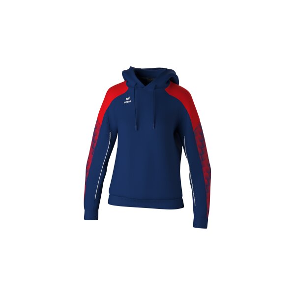 Erima Evo Star Kapuzensweat Damen - new navy/rot - 40
