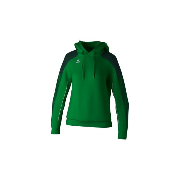 Erima Evo Star Kapuzensweat Damen - smaragd/pine grove - 44