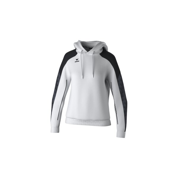 Erima Evo Star Kapuzensweat Damen - weiß/schwarz - 44
