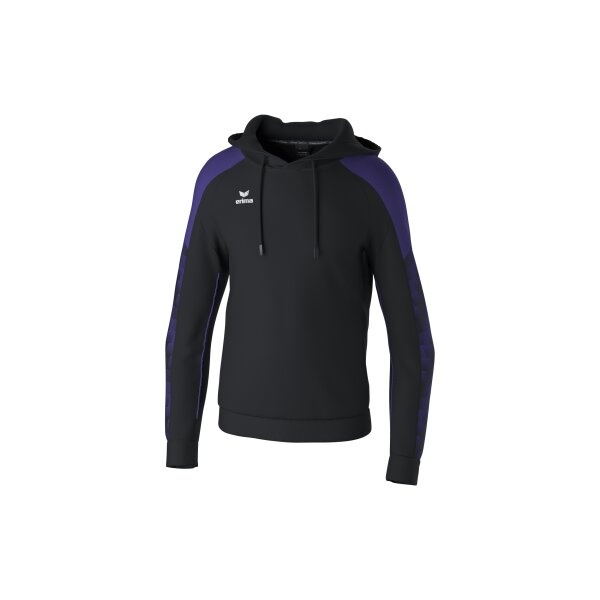 Erima Evo Star Kapuzensweat Herren - schwarz/ultra violet - 3XL
