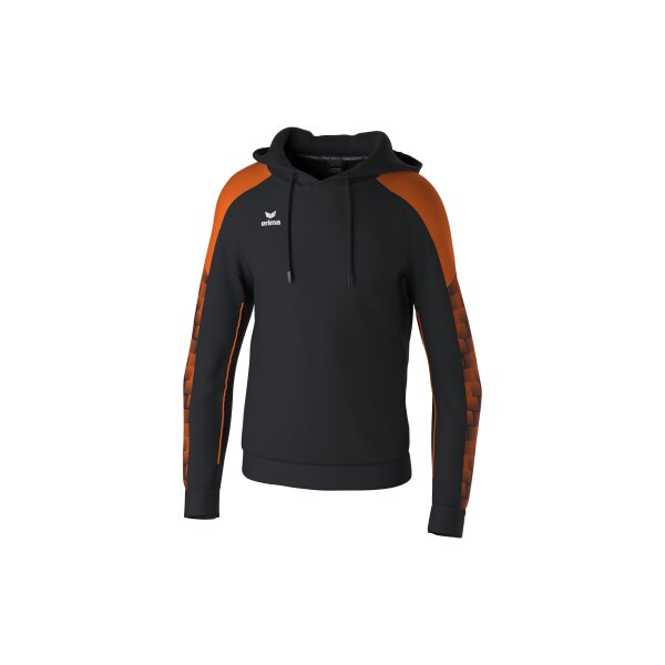 Erima Evo Star Kapuzensweat Herren - schwarz/orange - S