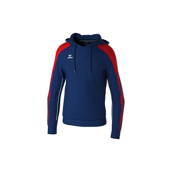 Erima Evo Star Kapuzensweat Kinder - new navy/rot - 140
