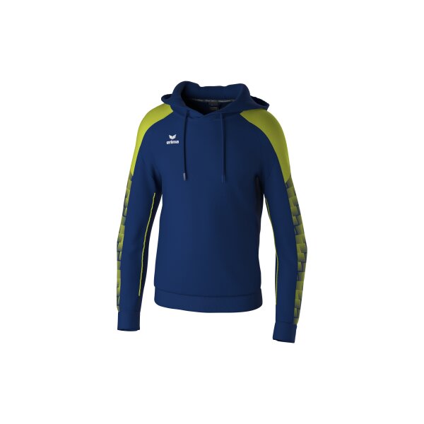 Erima Evo Star Kapuzensweat Kinder - new navy/lime - 128