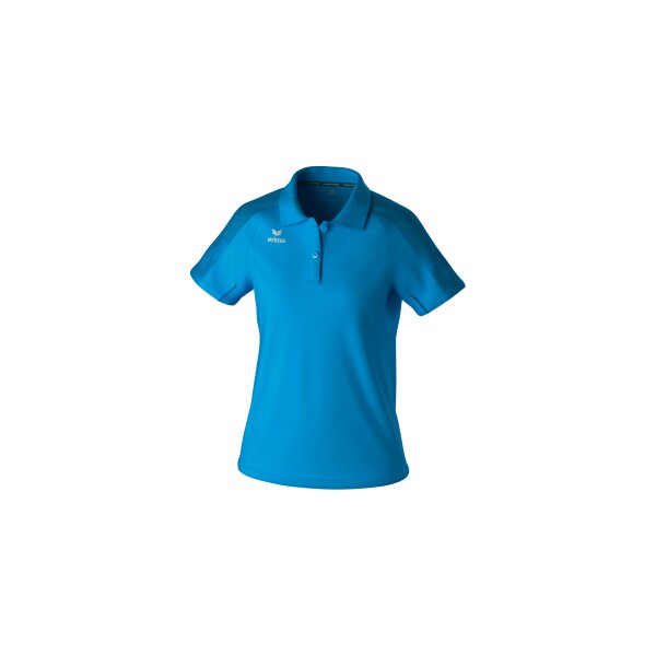 Erima Evo Star Poloshirt Damen - curacao/mykonos - 40