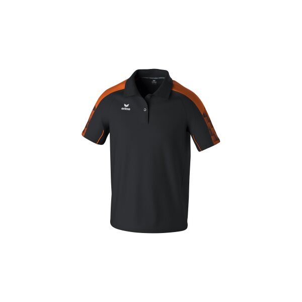 Erima Evo Star Poloshirt Herren - schwarz/orange - M