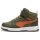 Puma Rebound V6 Mid Sneaker Kinder - grün/orange - 30