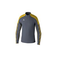 Erima Evo Star Sweatshirt Kinder - slate grey/gelb