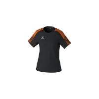 Erima Evo Star T-Shirt Damen - schwarz/orange