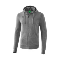 Erima Kapuzensweatjacke Kinder - grau