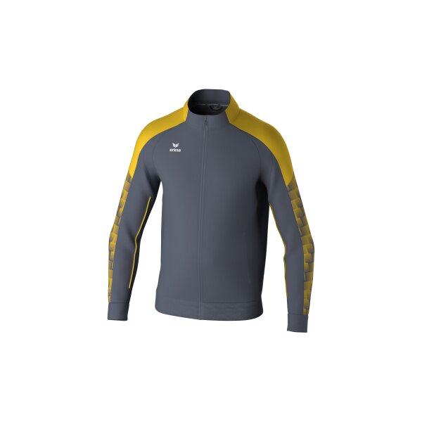 Erima Evo Star Trainingsjacke Herren - slate grey/gelb - 4XL