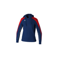 Erima Evo Star Trainingsjacke mit Kapuze Damen - new navy/rot - 36