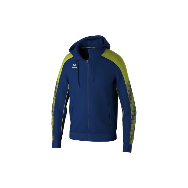 Erima Evo Star Trainingsjacke mit Kapuze Kinder - new navy/lime -