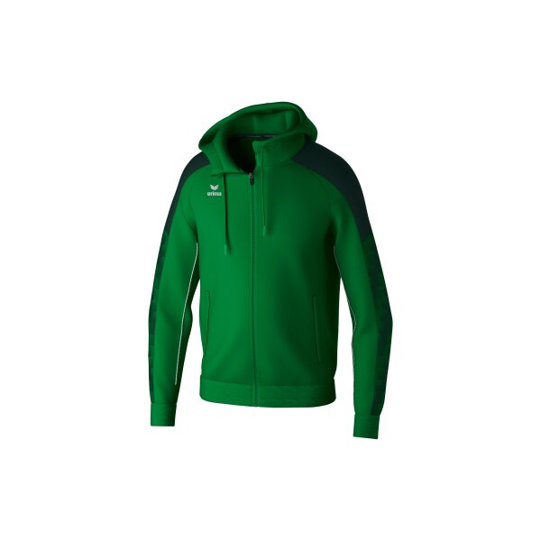 Erima Evo Star Trainingsjacke mit Kapuze Kinder - smaragd/pine gr