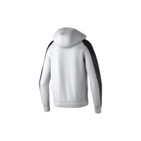 Erima Evo Star Trainingsjacke mit Kapuze Kinder - weiß/schwarz - 152