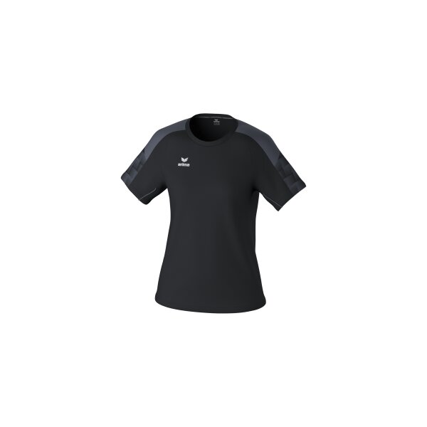 Erima Evo Star T-Shirt Damen - schwarz/slate grey - 42