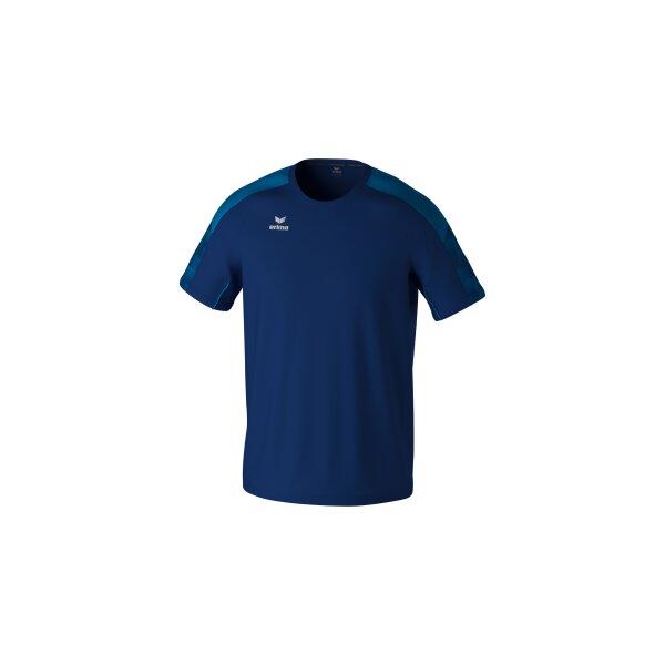 Erima Evo Star T-Shirt Herren - new navy/mykonos blue - M