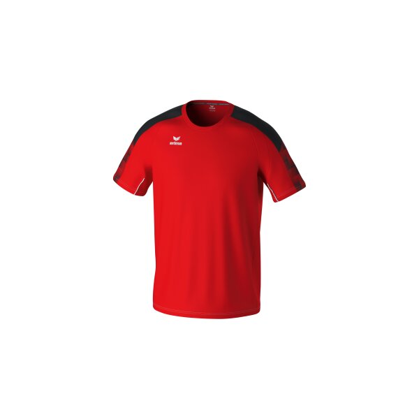 Erima Evo Star T-Shirt Herren - rot/schwarz - M