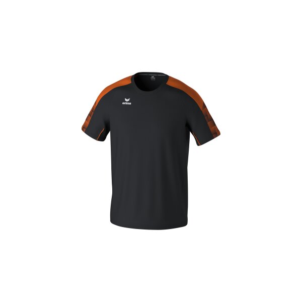 Erima Evo Star T-Shirt Herren - schwarz/orange - XL