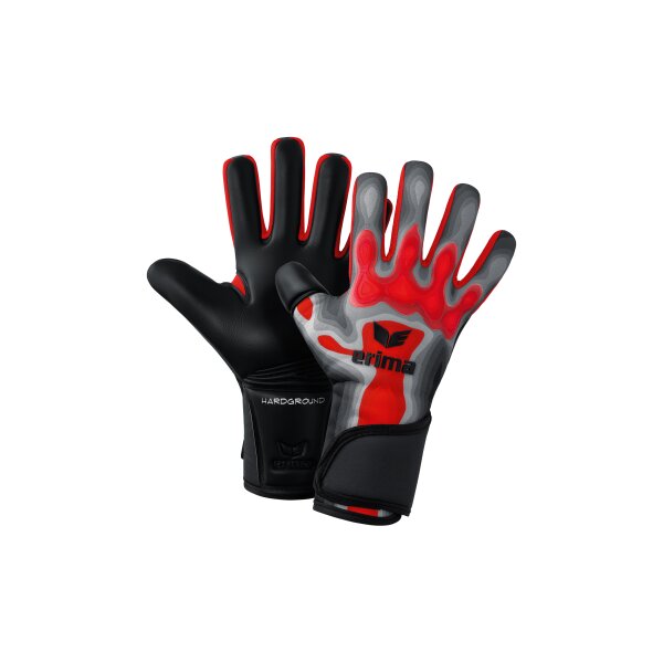 Erima Flex-Ray Pro Hardground Herren - grau/rot - 10