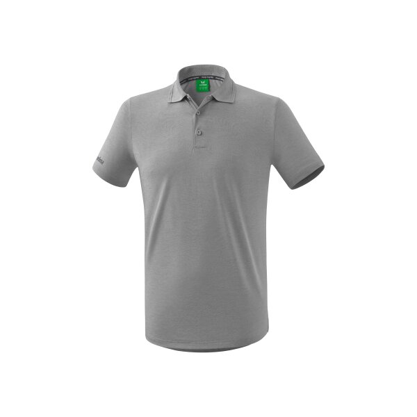 Erima Funktionspolo Kinder - grau melange - 128