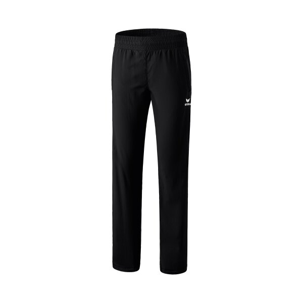 Erima Hose mit durchgehendem RV Damen - schwarz - 38